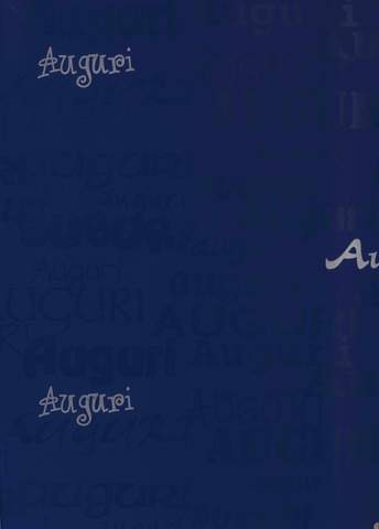 Carta regalo Fantasia 4 - blu